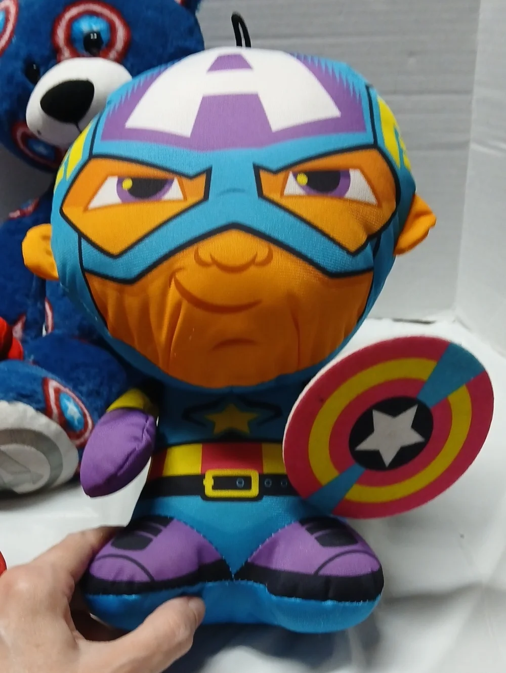 Captain America Official Plush Lot Build A Bear Ty Marvel Kids Good Stuff